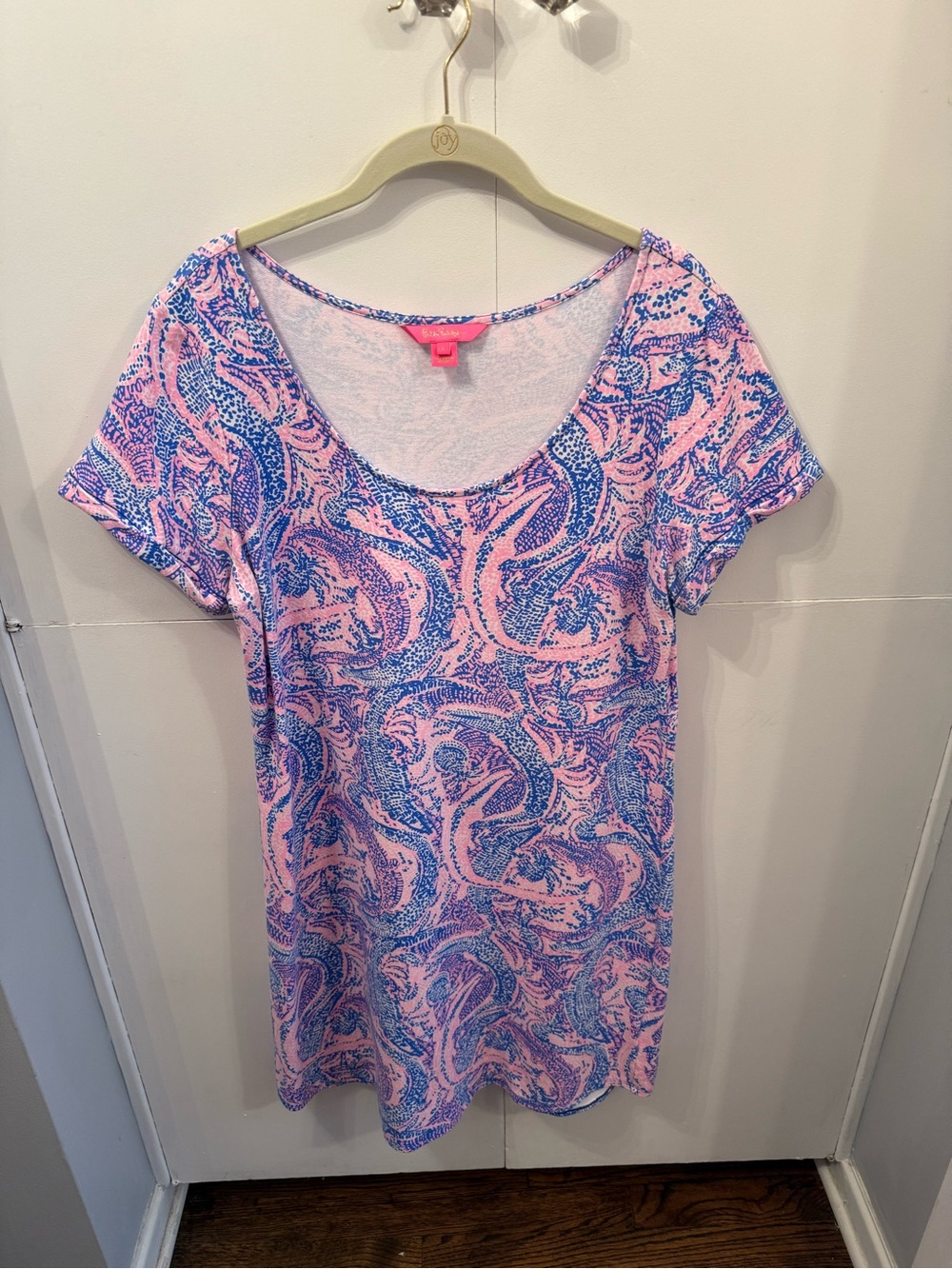 Lilly Pulitzer Blue and Pink Dress